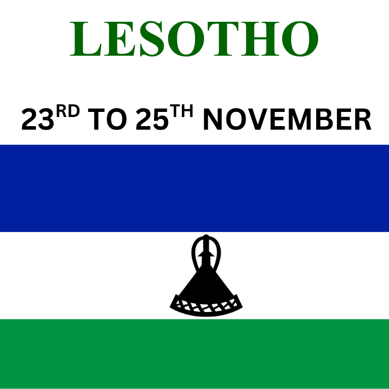 Monitoring and Evaluation Training in Maseru, Lesotho (23rd - 25th November)