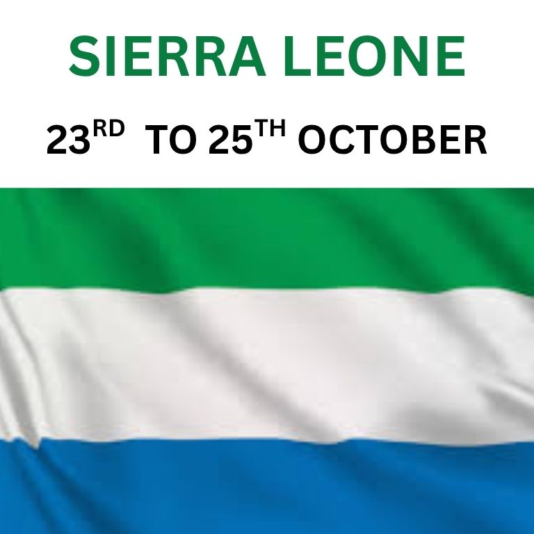 Monitoring and Evaluation Training in Free Town, Sierra Leone (23rd to 25th October)