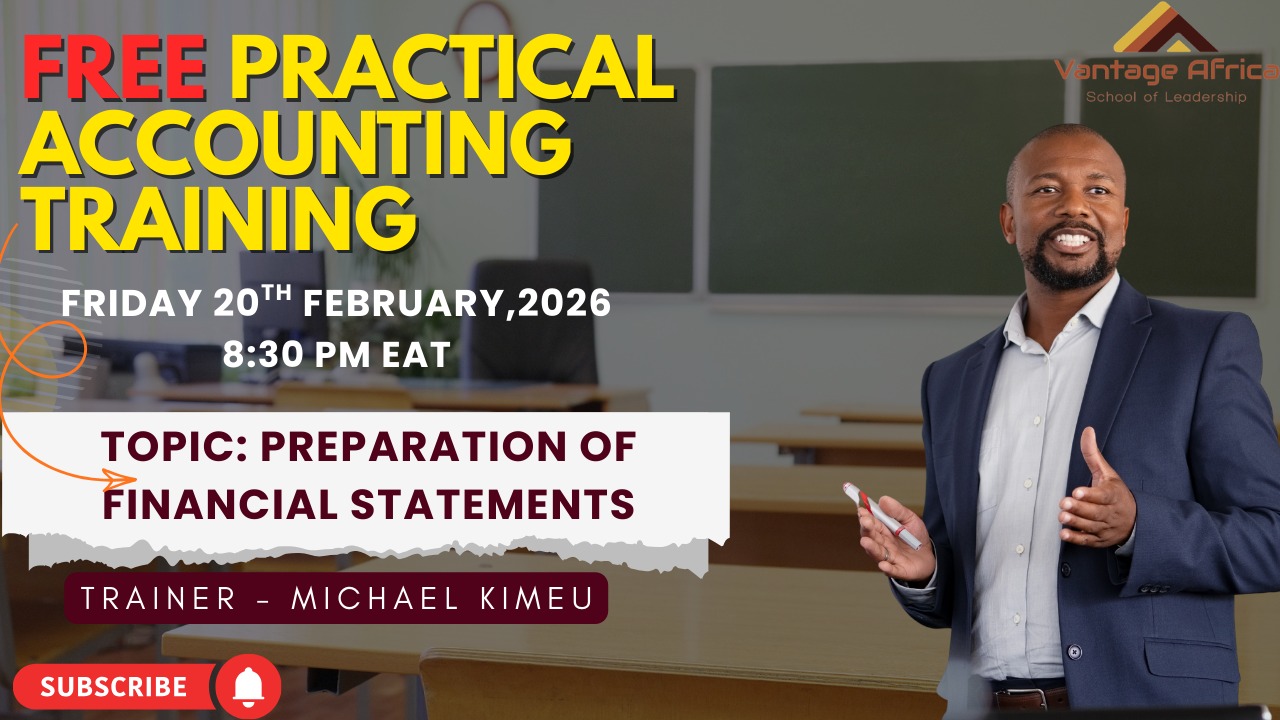 Free Practical Accounting Training: Preparation of Financial Statements(20th February)