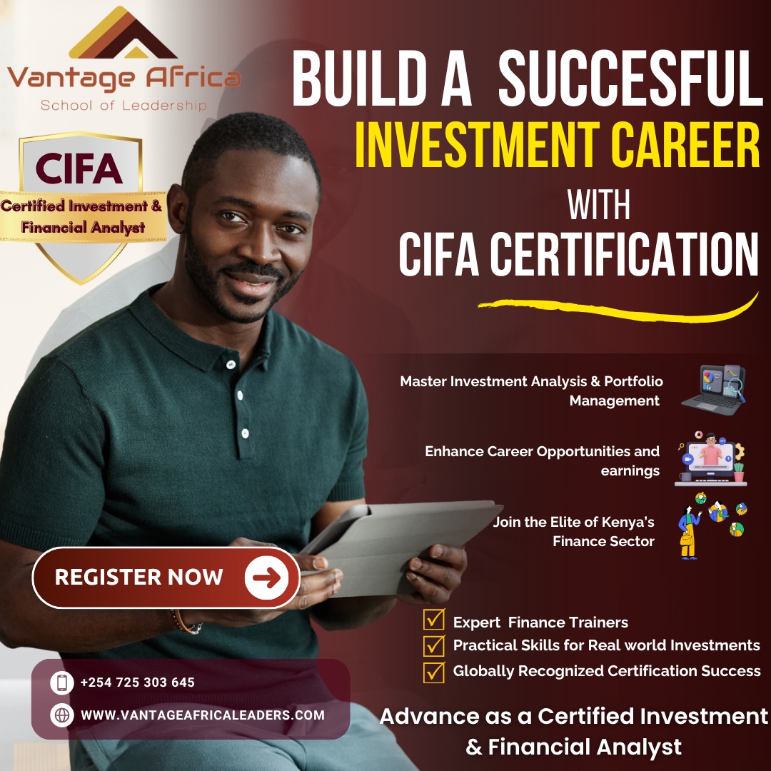 Certified Investment and Financial Analysts (CIFA) Professional Training Program
